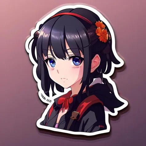 1girl, portrait, anime, anime style,
,sticker,,stickers ,
,<lora:StickersRed21Config4WithTEV2:1>