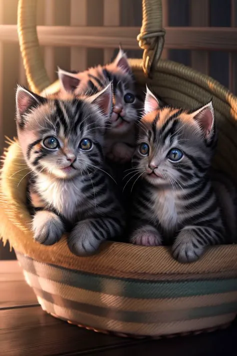 (large group of small cute colorful kittens in basket:1.5),
ultra wide angle shot, cinematic style, 8k, RAW photo, photo-realist...