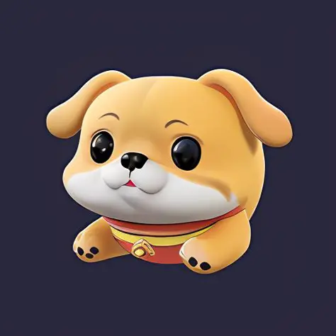 A little dog,game Icon Institute, game icon,masterpiece,best quality,ultra-detailed,masterpieces,  <lora:cartoon2:1>