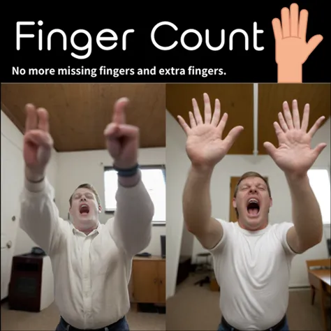 Finger Count Slider SD15 (Increase/Decrease Finger Number)
