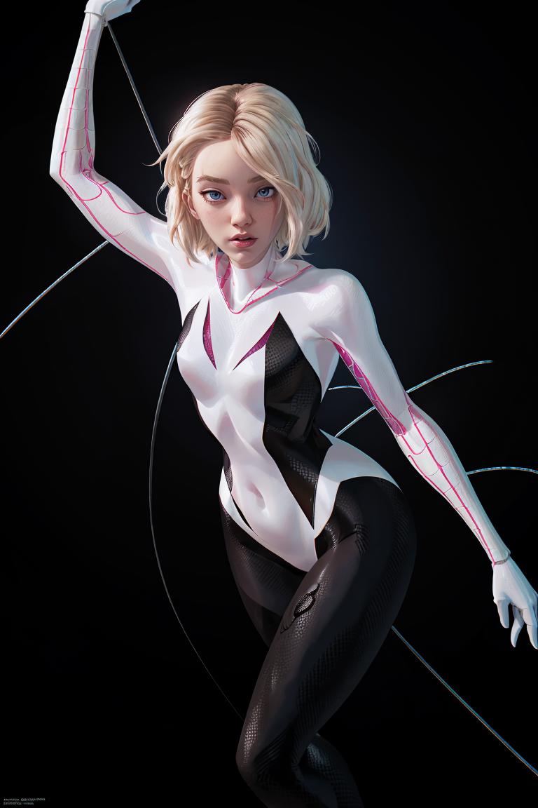 Sgwen, spider-gwen, gwen stacy is gangraped group sex 1girl multiple boys  explic - SeaArt AI