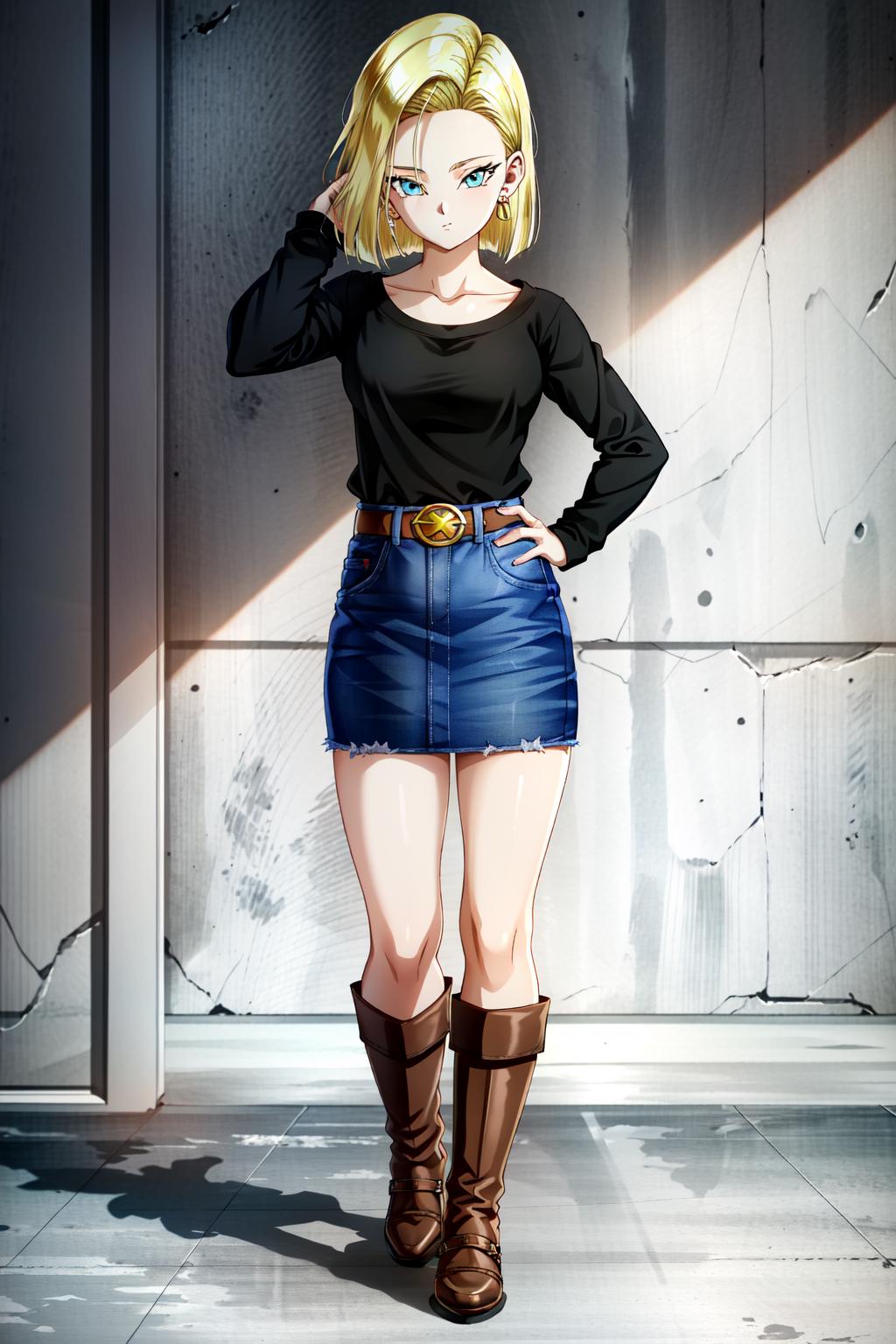 Android 18 (Dragon Ball) - SeaArt AI Model