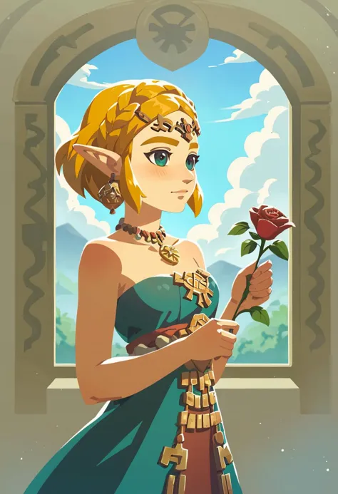 Princess  Zelda from Tears of the Kingdom（Pony & SDXL & SD1.5)