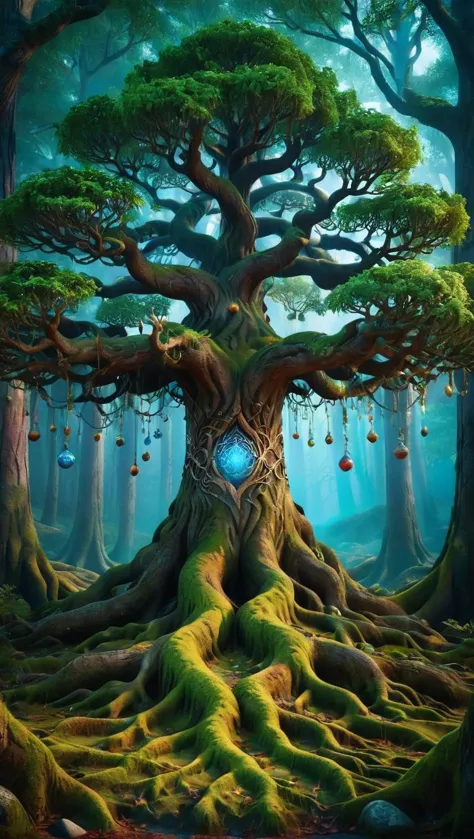 Yggdrasil - Magical Tree/World Tree - SDXL