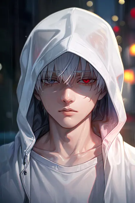 <lora:kaneki_any:0.7>, kk, best quality, more details, masterpiece, 1boy, kaneki ken, portrait, male focus, red eyes, solo, bang...