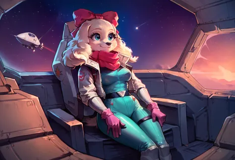 score_9, score_8_up, score_7_up, score_6_up,score_5_up,score_4_up, 1girl, fay, furry, furry, cute, sexy,  white space pilot cost...