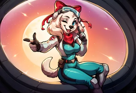 score_9, score_8_up, score_7_up, score_6_up,score_5_up,score_4_up, source furry, 1girl, fay, furry, cute, sexy,   finger gun, po...