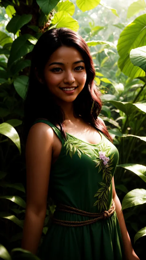 an photography of a woman in a botanical garden, exotic plants, (hispanic:0.9) (asian:0.6),  light smile, 
<lora:add_detail:0.3> realistic, lifelike <lora:contrast_slider_v10:2.5>, inticate detail <lora:eye_opening_v2.0:0.5>,  <lora:backlight_slider_v10:-1...