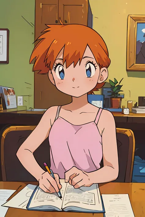 (masterpiece, best quality), 1girl,    <lora:Retro Misty - [Pokemon] - Version 1:1> misty