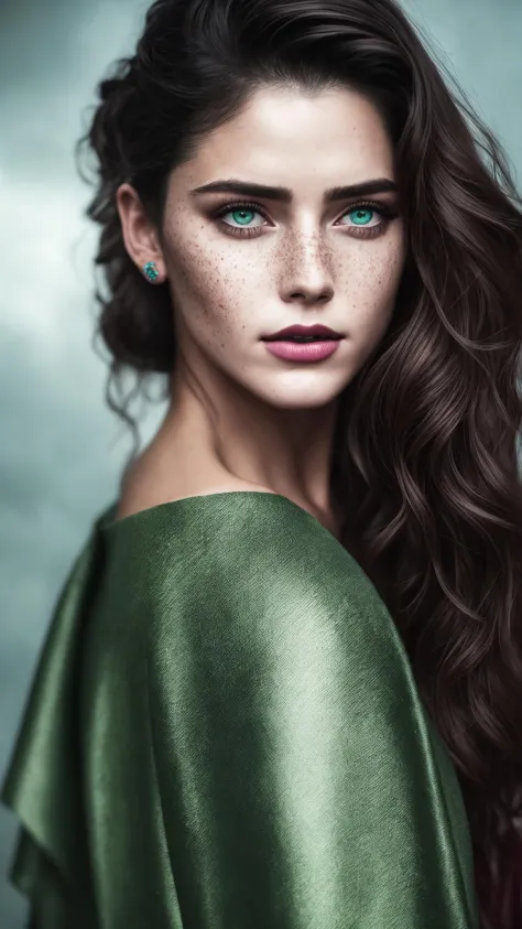 perfect green eyes, perfect face, perfect lighting, photoshoot, 1beautiful  woman - SeaArt AI
