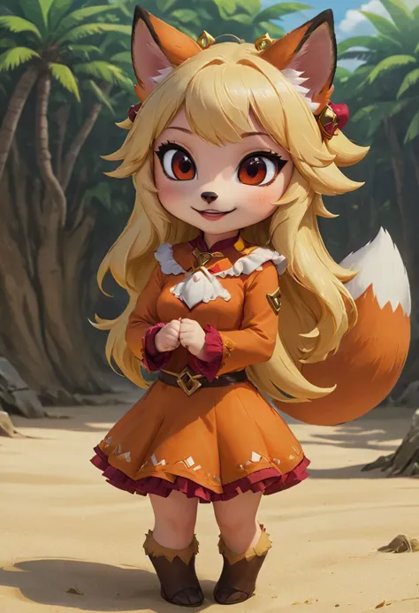 Furry VN CG art style