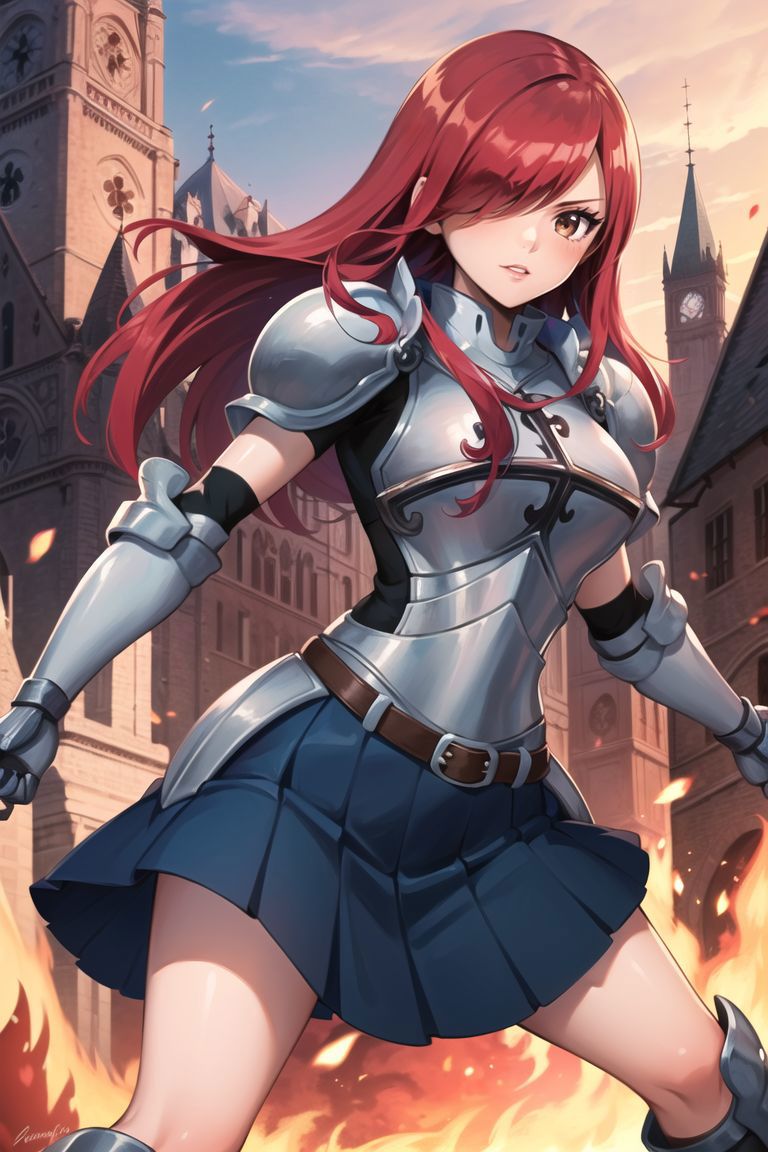 Erza Scarlet エルザ・スカーレット / Fairy Tail - SeaArt AI Model