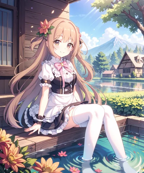 (incredibly_absurdres),(best quality),(highres),((ultra-detailed)),(an extremely delicate and beautiful girl),(solo:1.3),(sittin...