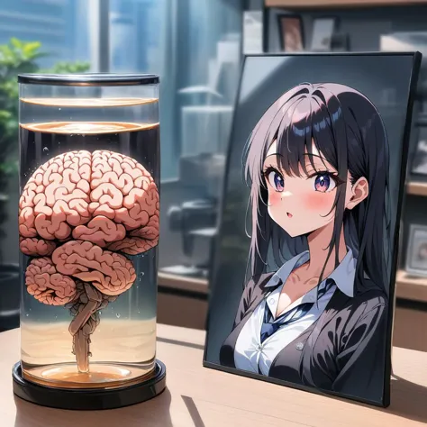 brain and photo