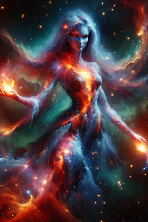 martius_nebula fire sorceress <lora:Cosmic_Nebula_Style:1.2>