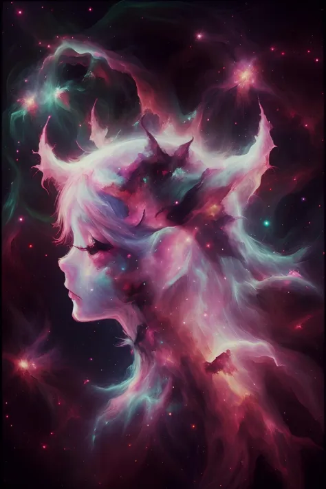 martius_nebula chibi demon woman <lora:Cosmic_Nebula_Style-000012:1>