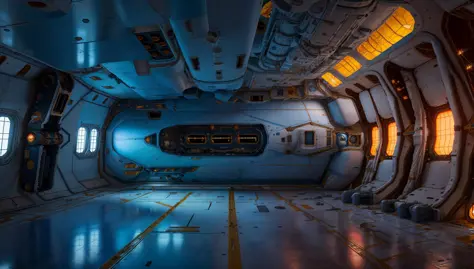 professional high quality, photography of a (big old
Space flight mission control (interior)),
architectural digital art,, cg so...