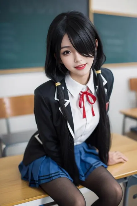 时崎狂三 校服 tokisaki kurumi