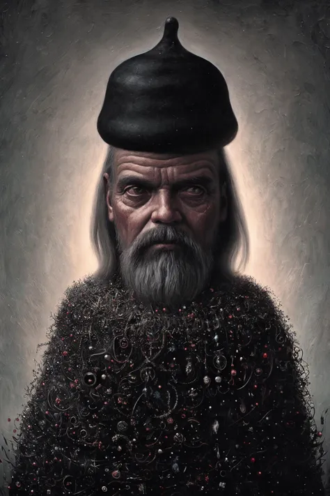 dark oldman, strange fantasy, surrealistic art, artwork, masterpiece, best quality, popsurrealism art, digital painting <lora:ma...