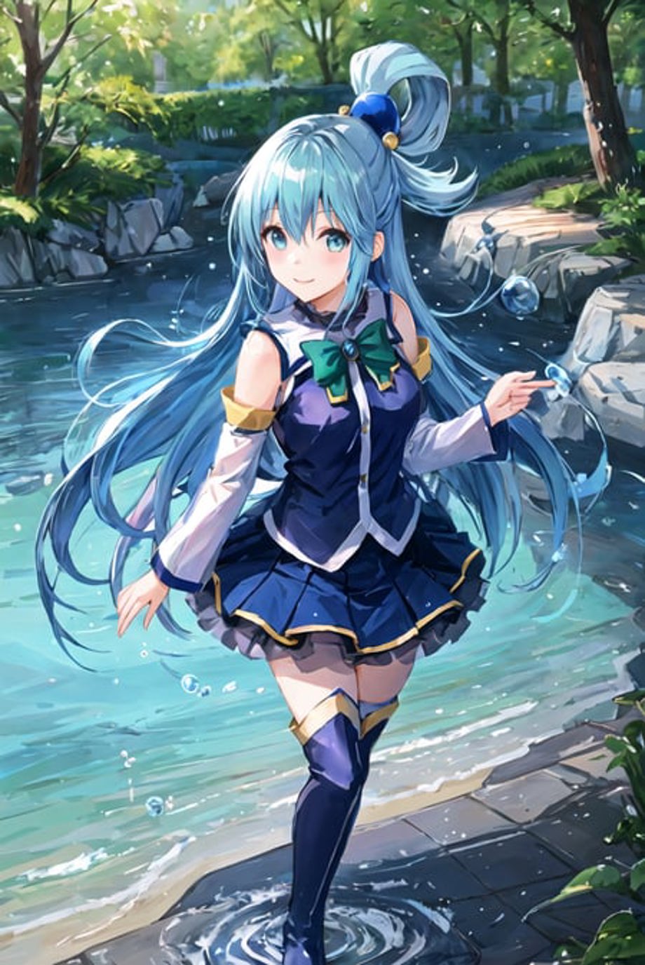 Aqua \(konosuba\), Mksks Style - Seaart Ai