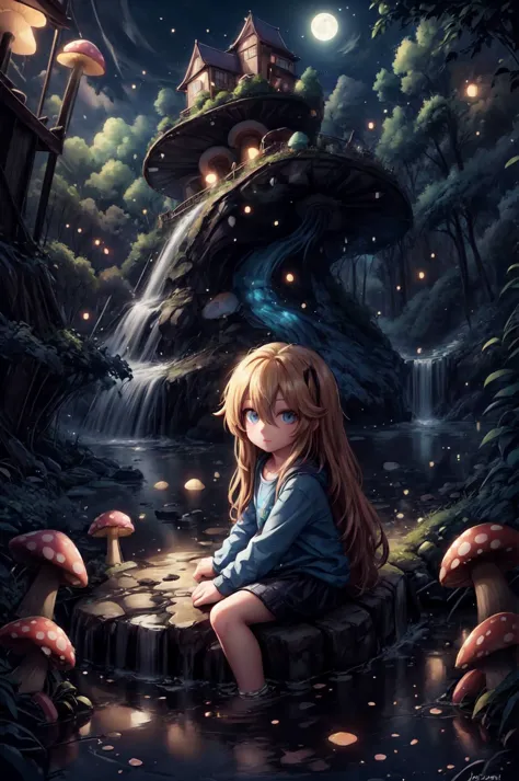 Mushroom Fairy Tale｜【概念场景】蘑菇童话