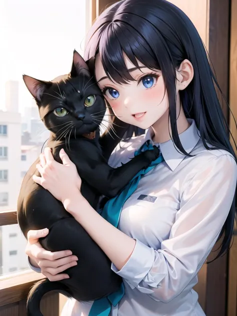 1 girl, 1 cat,forehead-to-forehead, holding cat
<lora:forehead-to-forehead_v2_b:0.5>