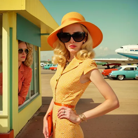 Photography of a {Fashion by Alex Gross, Enoch Bolles, Martin Parr, Alex Prager, Slim Aarons, and William Eggleston, fullbody}, highly detailed, instagram flickr, sharp focus, canon 5d f16.0 style, natural lighting, ultra-realistic