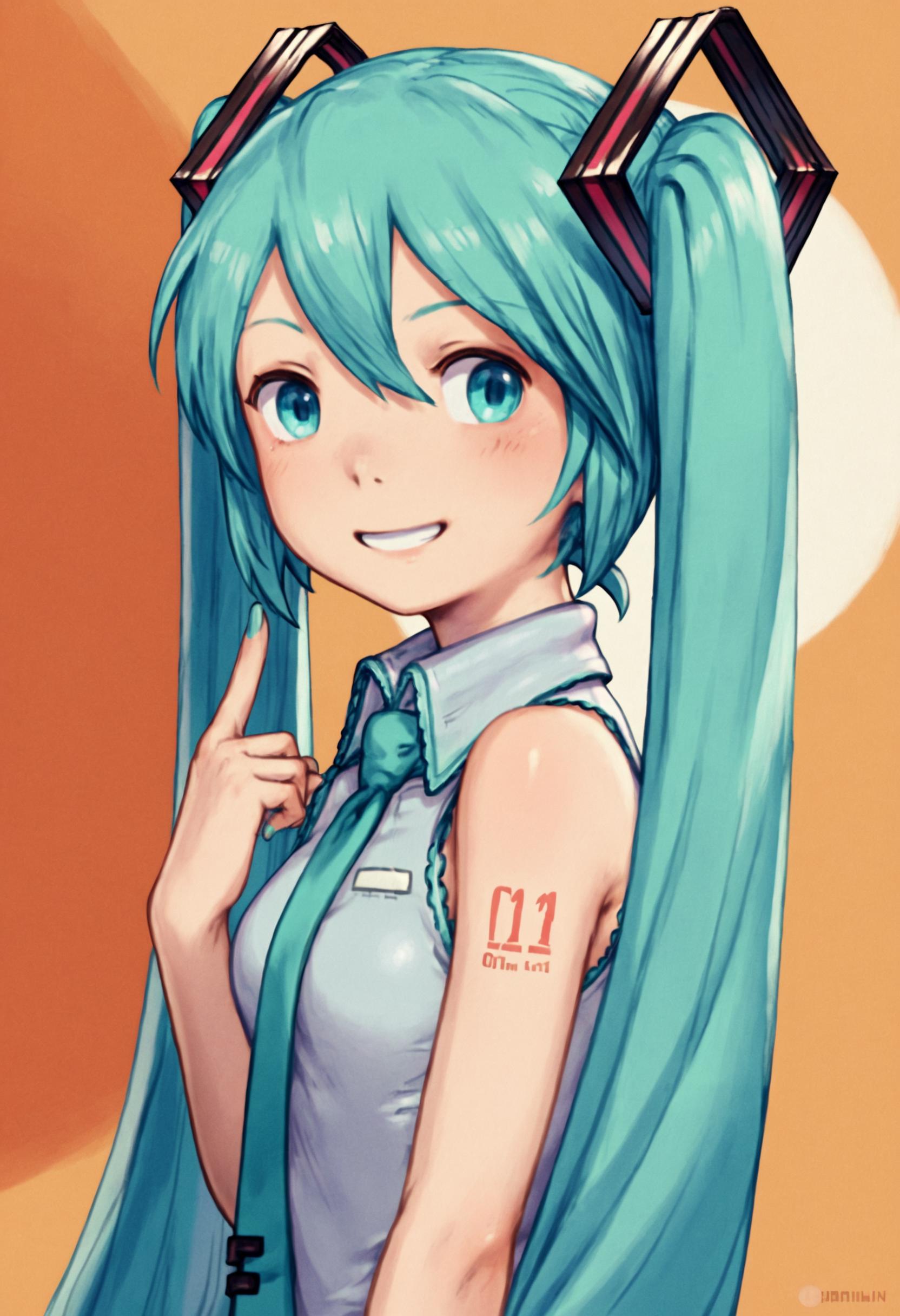 1girl. cutestyl3, cute, Hatsune miku - SeaArt AI