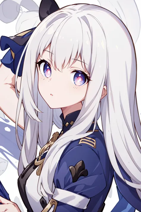 (masterpiece, best quality),  intricate details, 8k, artstation, wallpaper, official art, splash art, sharp focus,
 1girl,      lysithea von ordelia, lysitheauniform, blue pantyhose,  
 looking at viewer, face , facial ,