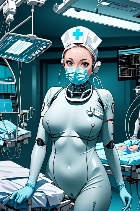 Futuristic Surgical Nurse