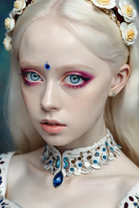 masterpiece, best quality, 1girl,  <lora:kwFemaleBeta42_SDXL_v1:1>,
detailed skin texture,  hyper real photo, Albinism and Heterochromia by Bella Kotak, intricate fantasy dress, , PhaseOne, ,, photography, photo taken with a Hasselblad H4D, taken with PhaseOne IQ180, IQ160, IQ140, P65+, P45+,  extremely detailed, , perfect skin, detailed skin, hyper reality, perfect face,