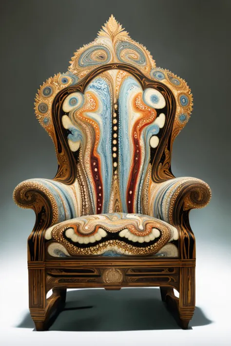 an award-winning isolated wide-angle analog photograph of a magnificent mrblng02-1500 throne, very detailed, intricate
