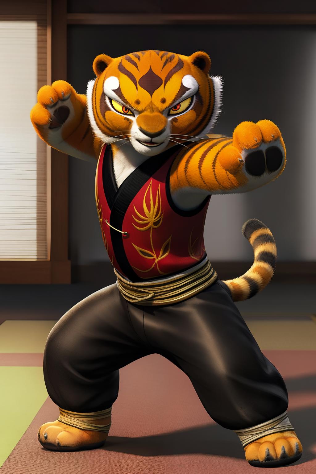 Master Tigress [Kung Fu Panda] - SeaArt AI Model