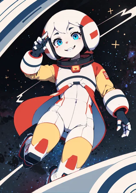 1girl, foreshortening, full body, flying, pov, Dutch Angle,
robotic clothes, (soviet space clothes:1.2), (gundam clothes:0.7), 
...