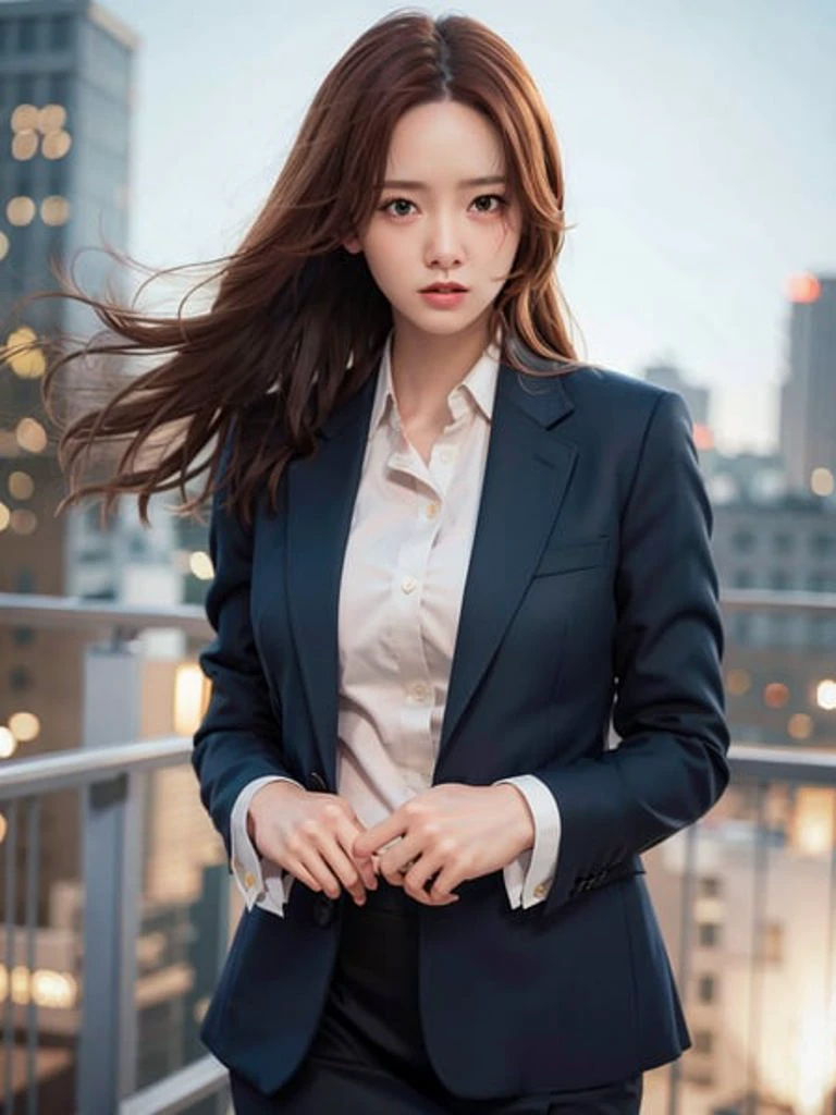 photorealistic,realistic, solo, photorealistic, best quality, ultra high res,

serious expression, , standing against a city skyline at night,business suits,shirts,Suit skirt


beautiful, masterpiece, best quality, extremely detailed face, perfect lighting, solo,1girl,

best quality, ultra high res, photorealistic,
ultra detailed,
masterpiece, best quality,
yoona1, 