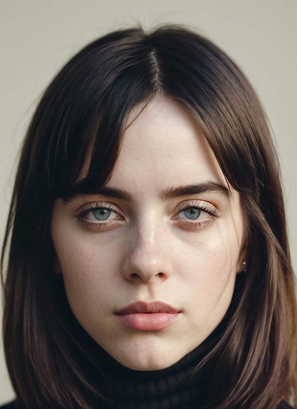 Billie Eilish, masterpiece quality, realistic, lots of detail - SeaArt AI