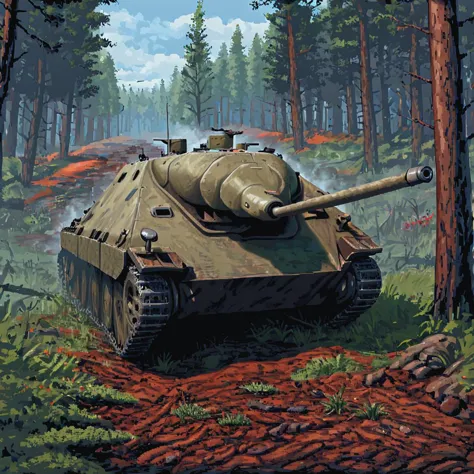 Hetzer Tank Destroyer (SDXL)