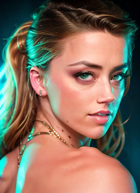 portrait of Amber Heard, circuitboardai , epic (photo, studio lighting, hard light, sony a7, 50 mm, matte skin, pores, colors, hyperdetailed, hyperrealistic), <lyco:Amber Heard:1.2> <lyco:FiveDecorsAIx3:0.8>