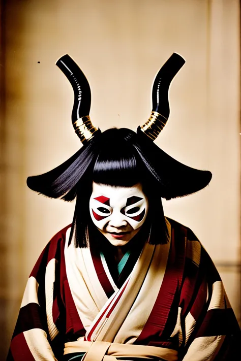 妖怪 , a 妖怪 in a costume, 藝術攝影