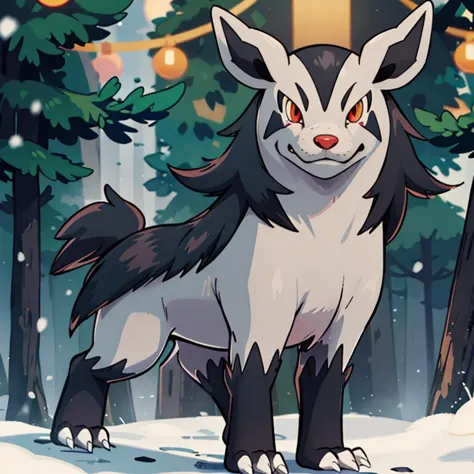 pokemon's new character is a wolf with a long tail