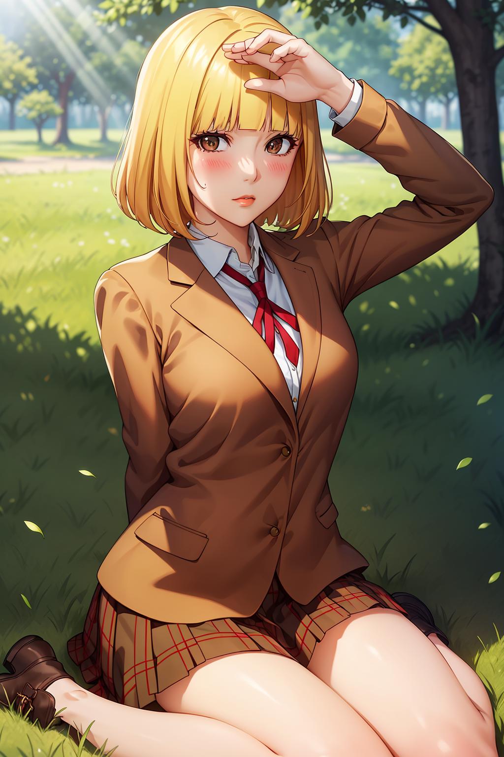 Hana Midorikawa - Anime Character - Prison School - SeaArt AI Model