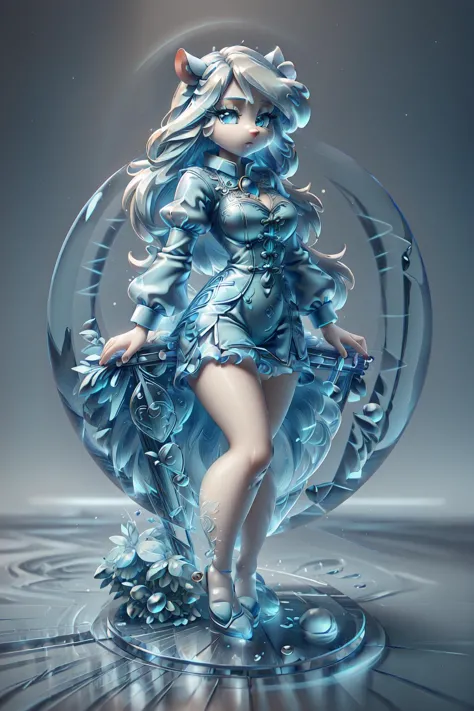 ANIME CARTOON <lora:ral-elctryzt-sd15:0.75><lora:minerva-v1-novelai:1> minerva, ral-blueresin clothes, (ral-elctryzt hair:1.2), ...