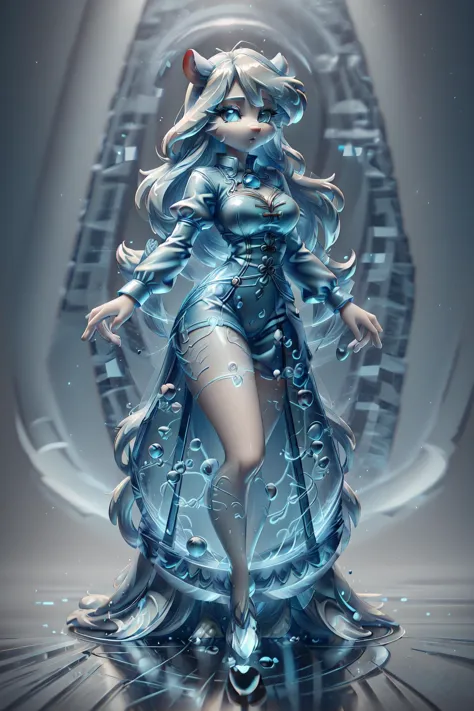 ANIME CARTOON <lora:ral-elctryzt-sd15:0.75><lora:minerva-v1-novelai:1> minerva, ral-blueresin clothes, (ral-elctryzt hair:1.2), (detailed perfect eyes:1.2), white fure, (detailed fluffy fur:1.2), perfect hourglass body,
(masterpiece:1.2), (highly detailed:1.2), (intricate:1.2), (best quality:1.2),(8k:1.2),
cinematic summer light, vivid colors <lora:ral-blueresin:1>