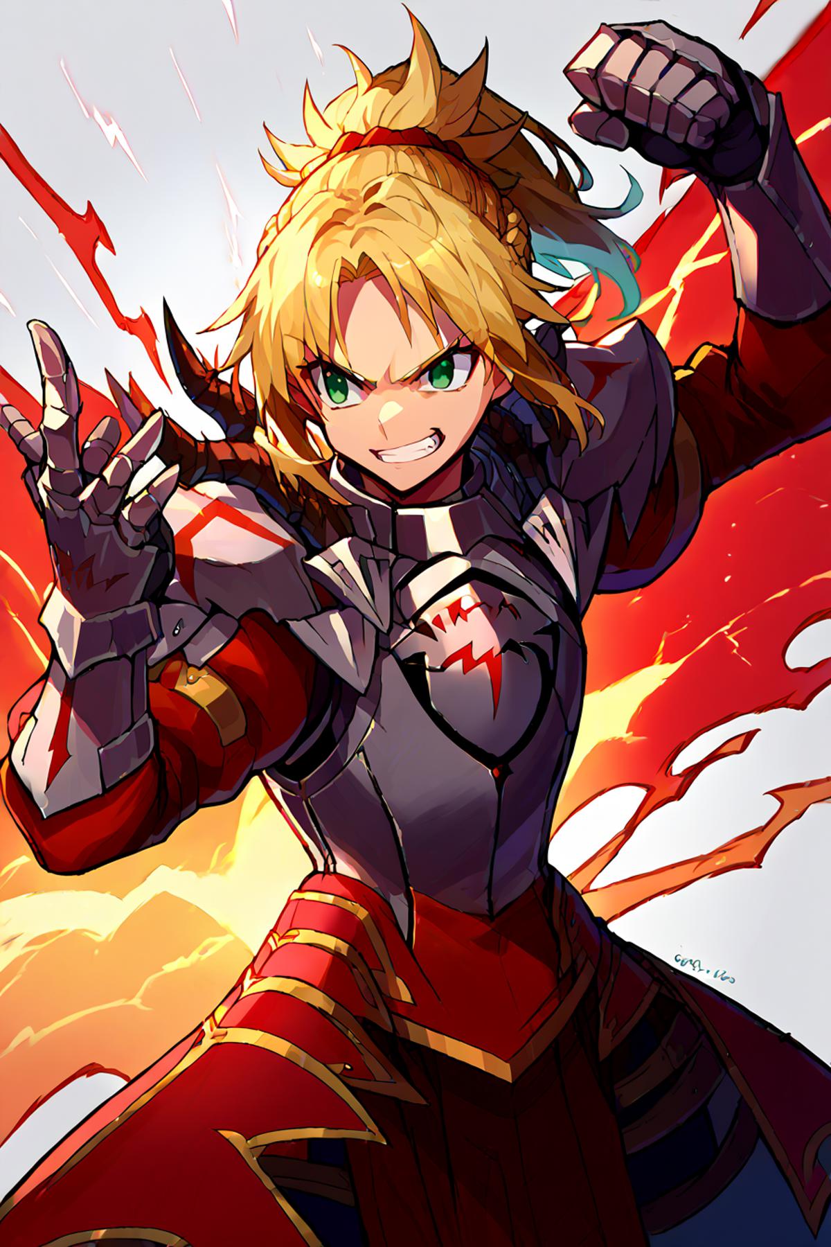 Mordred (Fate Grand Order) XL 5 costumes - SeaArt AI Model