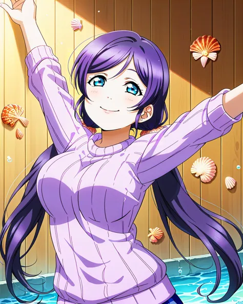 score_9, score_8_up, score_7_up, score_6_up, source_anime, looking at viewer, ((love live!, 1girl, tojo nozomi, blue eyes, large...