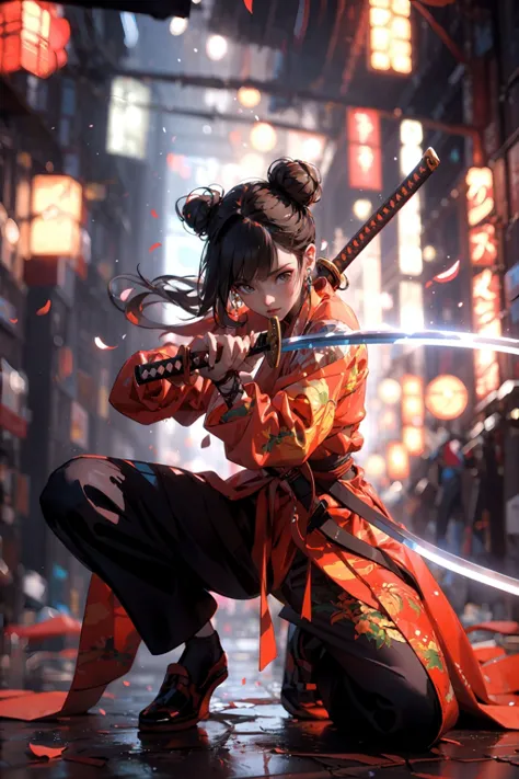 武士少女/Samurai girl lora