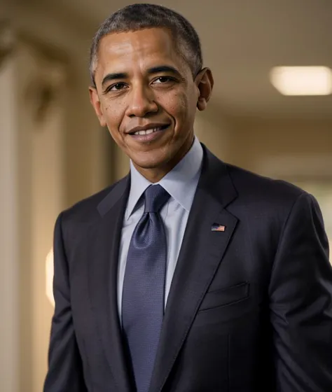 a close up of a man in a suit and tie smiling