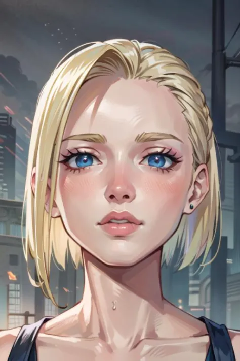 beautiful, ((masterpiece:1.2)), ((best quality:1.2)), extremely detailed face, perfect eyes, perfect face, perfect lighting, 1girl, solo focus, lips, cammy white, cammy, blonde hair, short hair,<lora:CubzeV1Anything:0.85> , <lora:Cammy white diffusionlad:0...