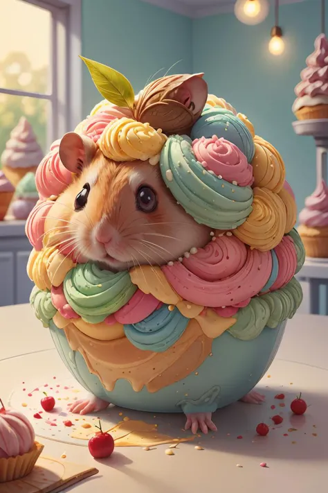 <lora:GelatoStyle:1>GelatoStyle hamster, (Masterpiece:1.3) (best quality:1.2) (high quality:1.1)