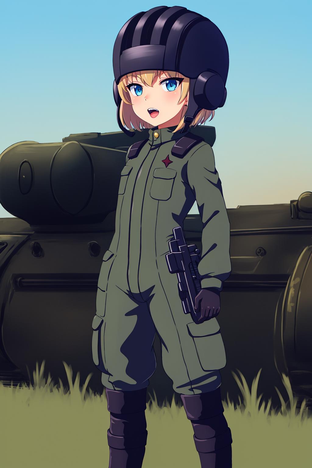 Katyusha girls und panzer - SeaArt AI Model